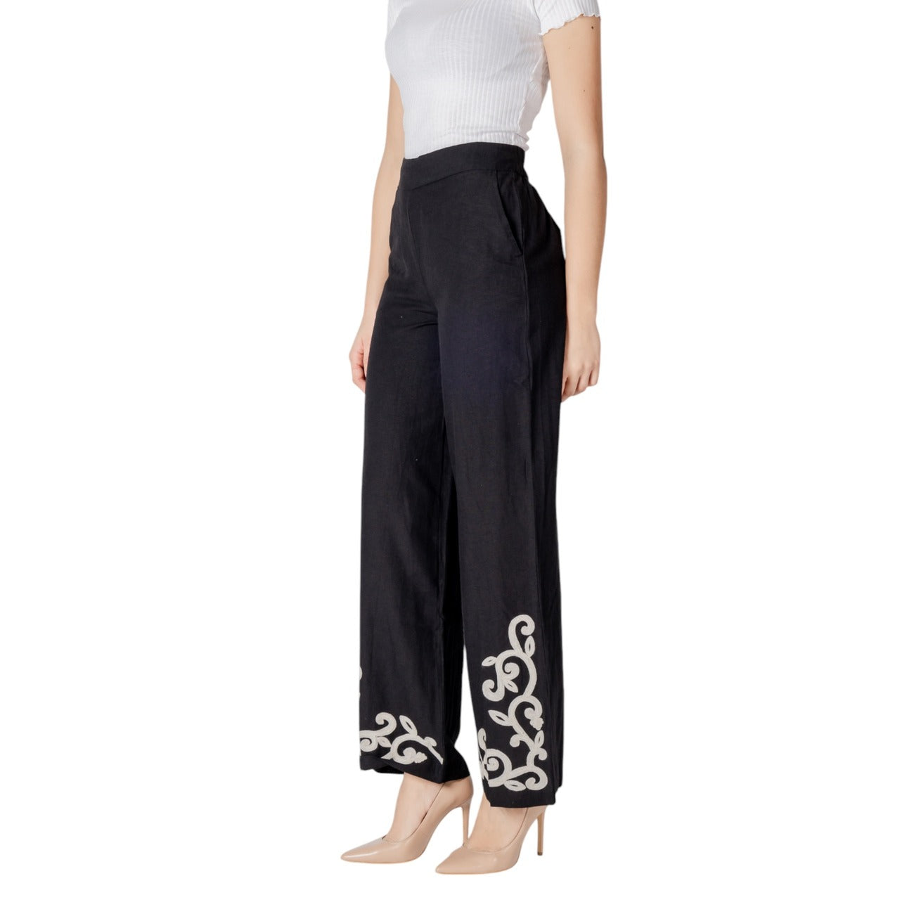 Vila Clothes Women Trousers