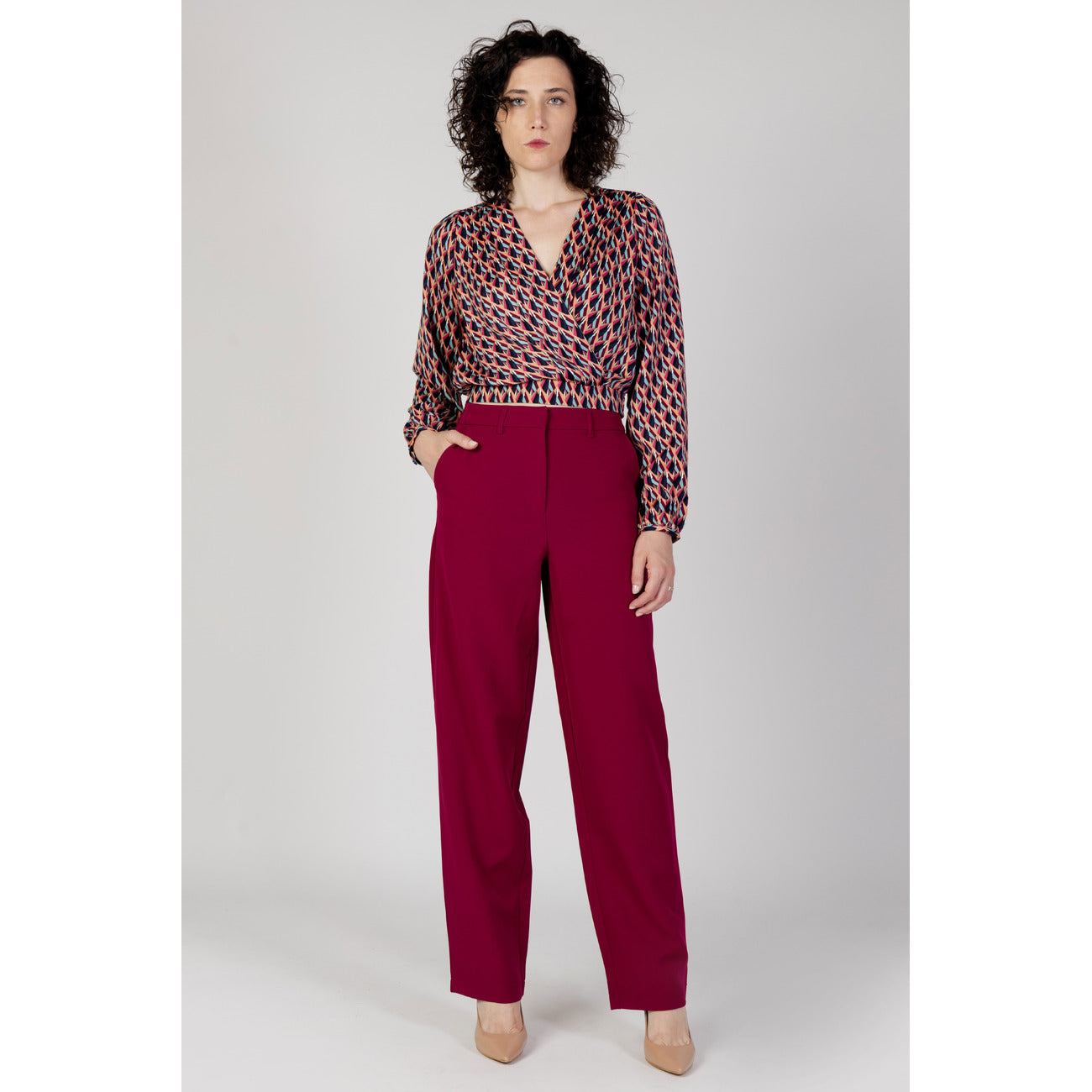 Vila Clothes Women Trousers