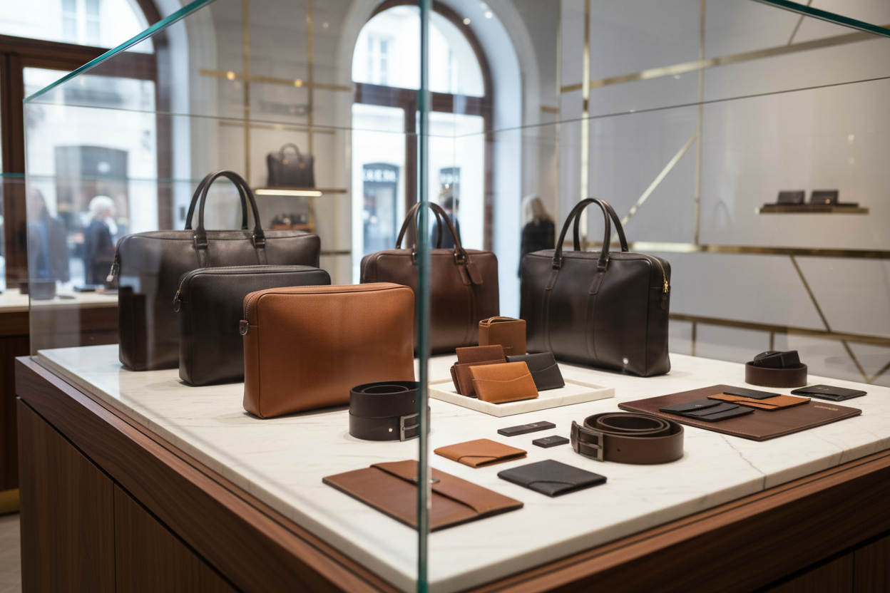 European Luxury Accessories Showcase