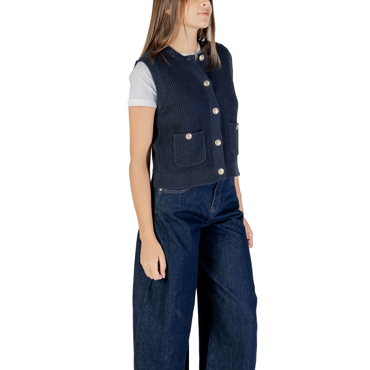 Jacqueline De Yong  Women Gilet