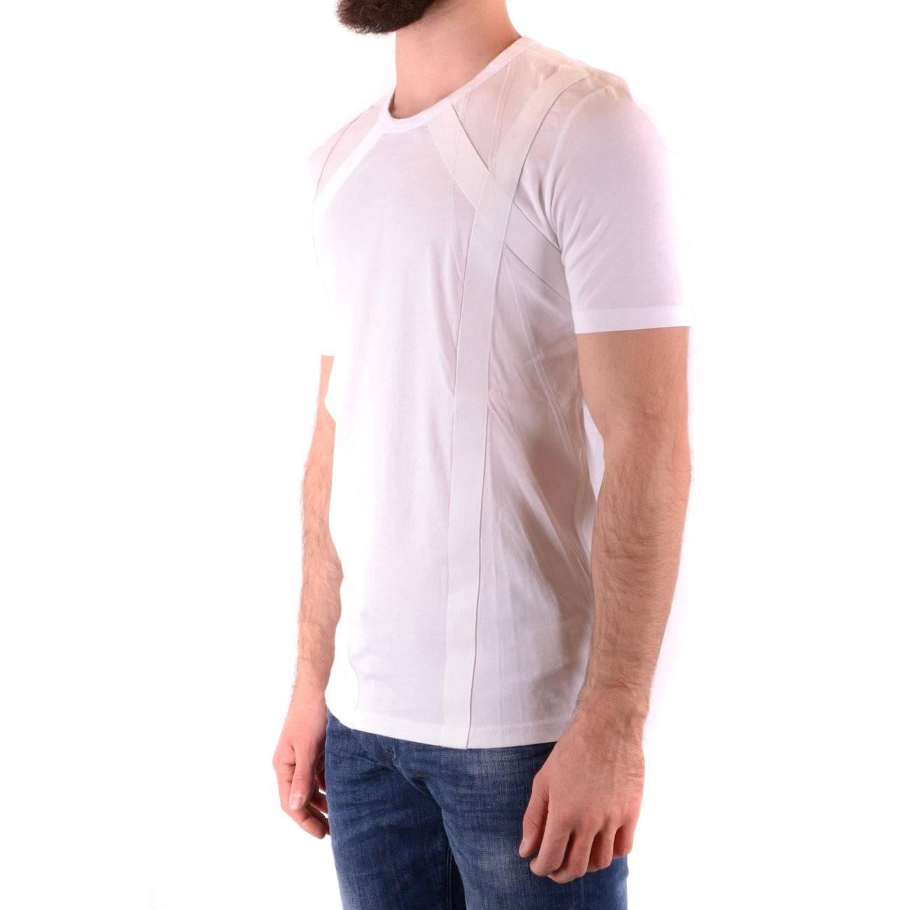 Diesel Qara Qızıl Kişi T-shirt