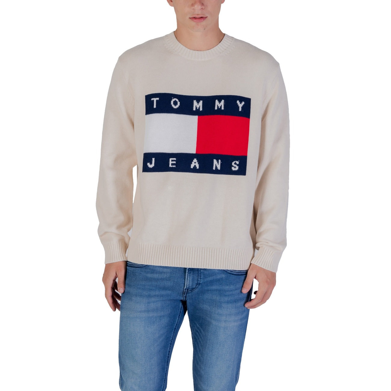Tommy Hilfiger jeans kişi trikotaj paltarı