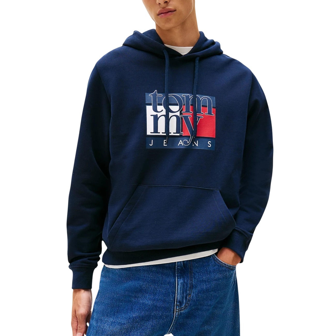 Tommy Hilfiger Cins şalvar Kişi Sweatshirts